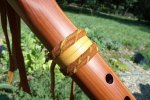 2023 #13 - Cedar Classic Flute w/ Leather Wrap