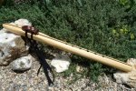 2023 Ash/Black Walnut Flute w/ Air Element Symbol